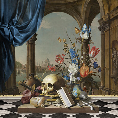 Vanitas Still Life Grand View Art Print