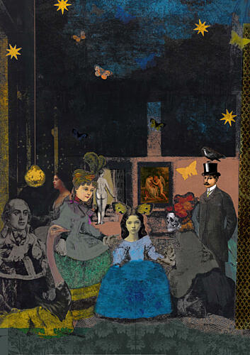 Surreal Night Gallery Art Print by Pascal Bouchet-Spiegel