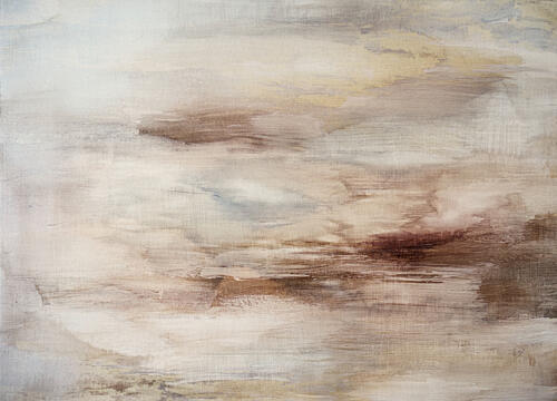 Muted Earthy Flow Art Print