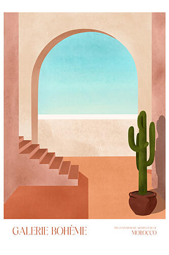 Galeriebohememorocco Art Print