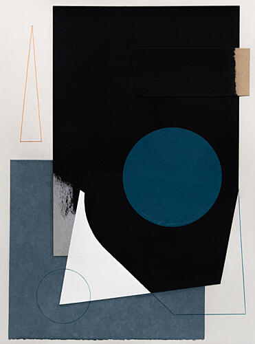 Abstract Color Composition Art Print by Ildefonso Martin