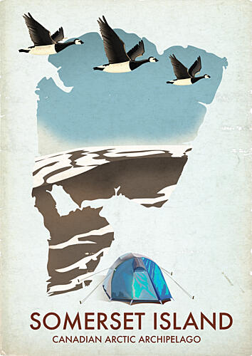 Somerset Island Arctic Adventure Art Print