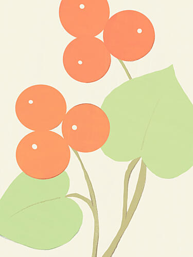 Vibrant Botanical Berries Art Print