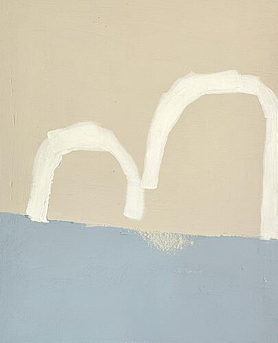 Minimal Arches Horizon Art Print by Andrea Reichhart