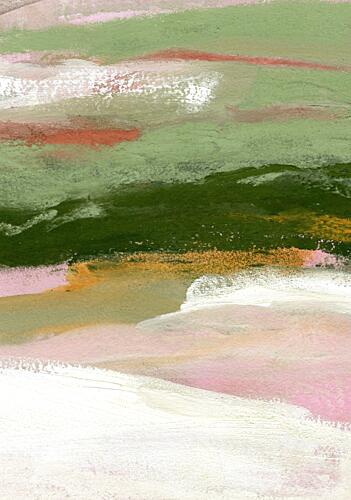 Soft Abstract Landscape Art Print