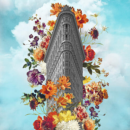 Dreamy Flatiron Garden Art Print