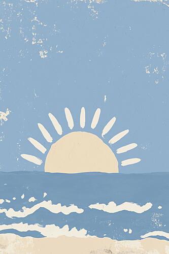Bluemorning Art Print