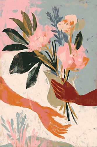 Flowersforyou Art Print