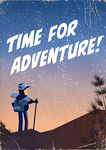 Time for Adventure Art Print