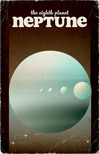 Eighth Planet Neptune Art Print