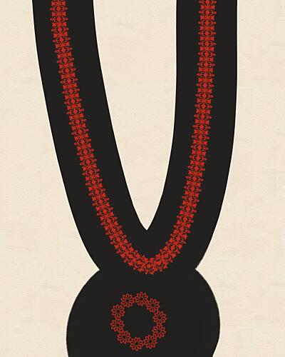 Hindu Tilaka Mark Art Print by Deepthi S