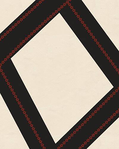 Modern Geometric Pattern Art Print by Deepthi S
