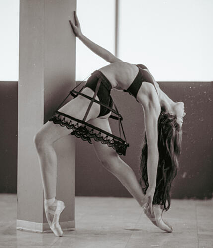 Flexible Ballet Form Art Print by Tyler McAuley