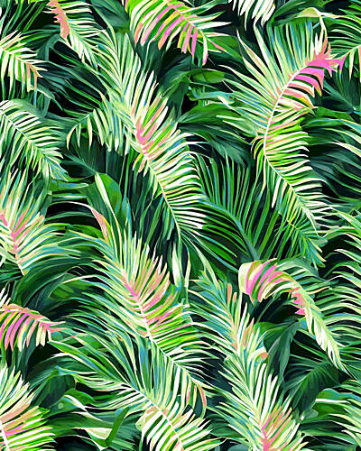 Palm and Peace Art Print