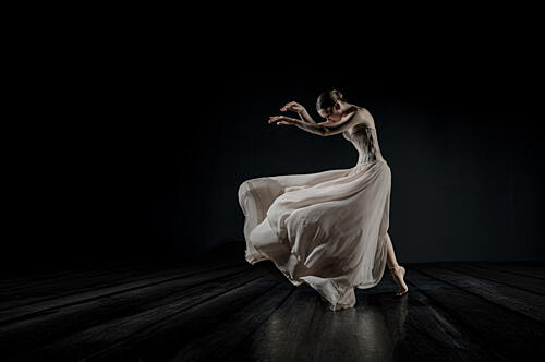 Ethereal Dance Art Print by Georg Scharf