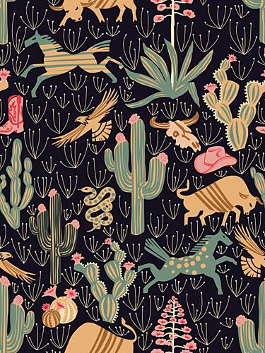 Southwest Desert Pattern Art Print