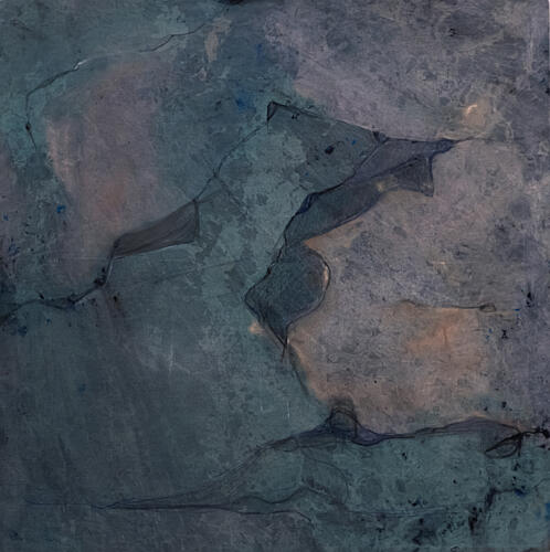 Abstract Organic Flow Art Print by Marilina Marchica