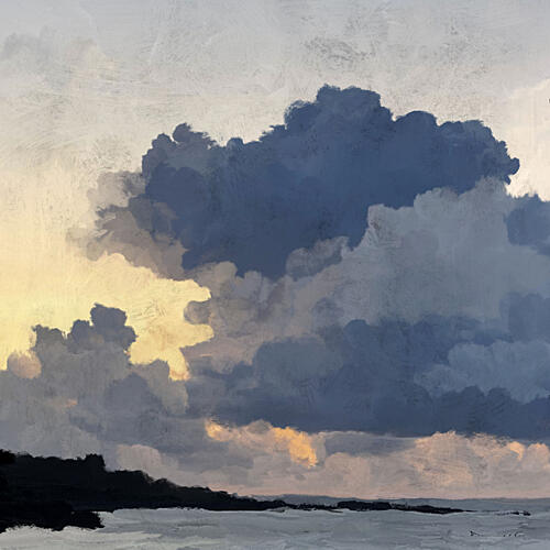 Porthmeor Sunset Art Print
