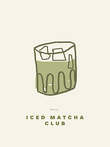 Chilled Green Elixir Art Print