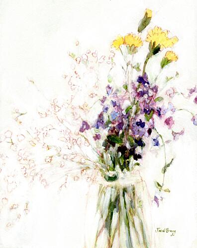 Wildflower Bouquet Art Print