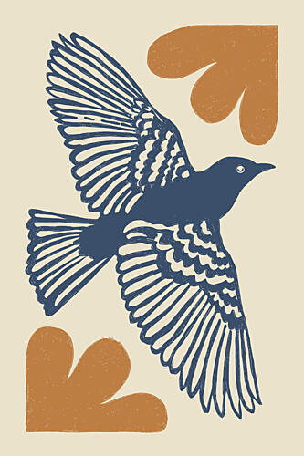 Azureflight Art Print