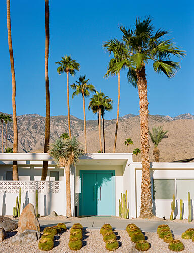 Palm Springs Modern Home Art Print