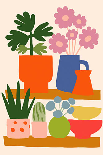 Home Sweet Home No 01 Still Life Print