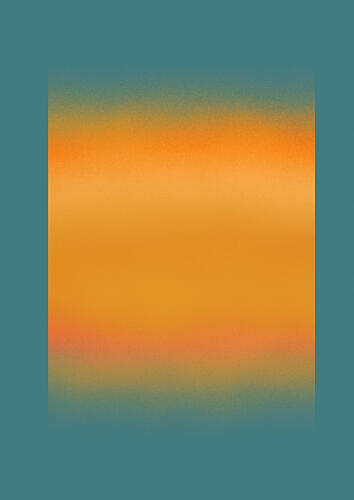Abstract Sunset Gradient Art Print by Cesare Bellassai Art