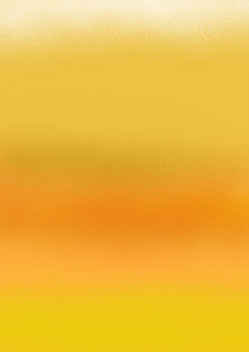 Warm Yellow Orange Gradient Art Print by Cesare Bellassai Art