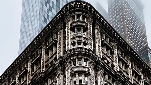 Historic City Corner Art Print by Jonathan Varjabedian