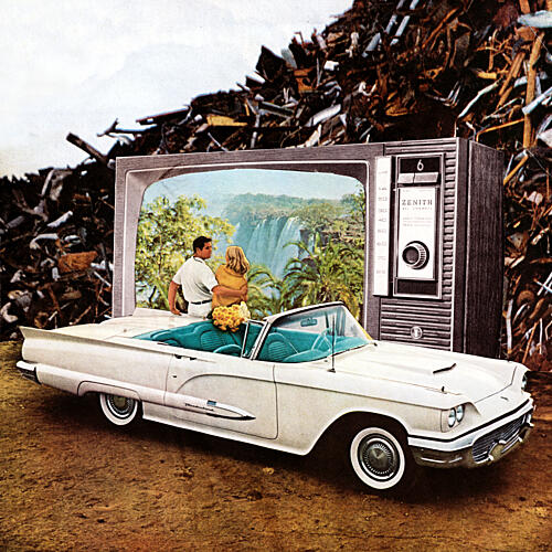 Tuned in Art Print