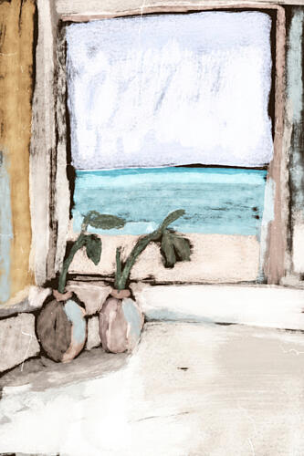 Soft Horizon Art Print