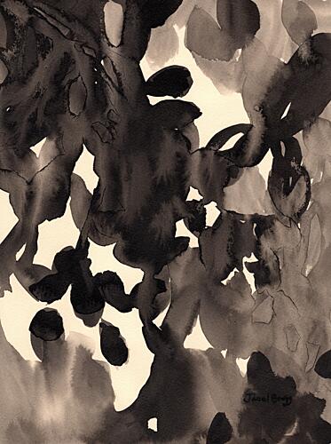 Flowing Organic Forms Art Print