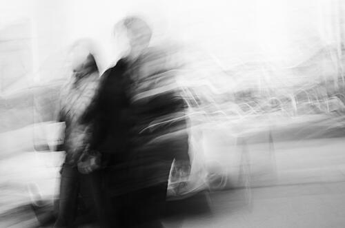 Urban Motion Blur Art Print by Swen Mun