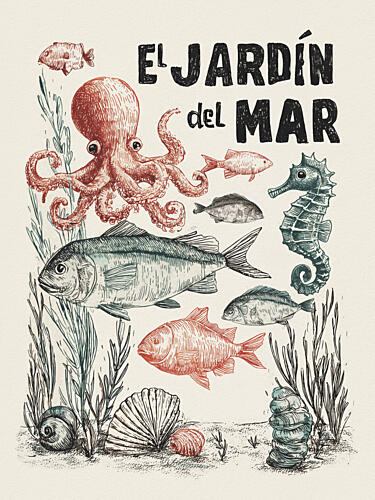 Ocean Garden Life Art Print