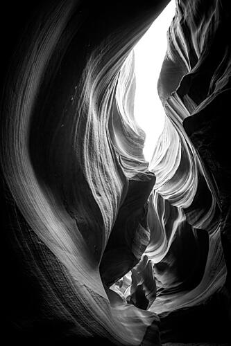 Flowing Canyon Light Art Print by Christoph Schaarschmidt