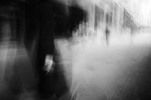 Urban Motion Blur Art Print by Swen Mun
