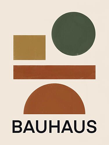 Modern Geometric Balance Art Print