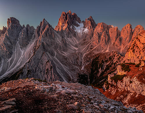 Majestic Alpine Sunrise Gold Print