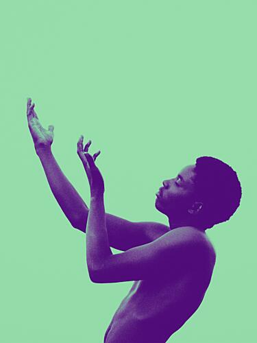 Soulful Upward Reach Art Print