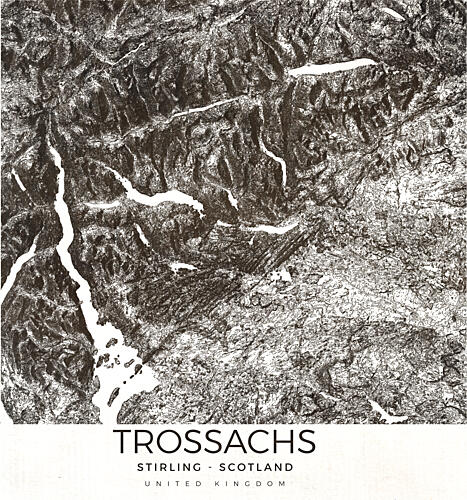 Trossachs Scottish Landscape Art Print