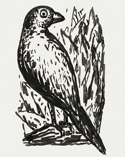 Bird Ca. 18911941 Art Print by Leo Gestel