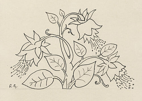 Bloemenstruik Art Print by Leo Gestel