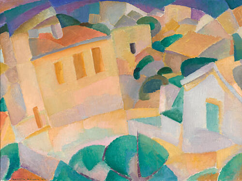 Mallorca, Terreno Art Print by Leo Gestel
