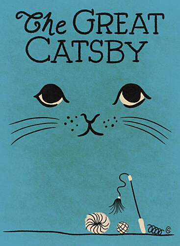 The Great Catsby Pop art reproduction
