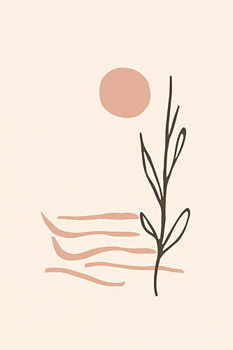 Simplesunset Art Print