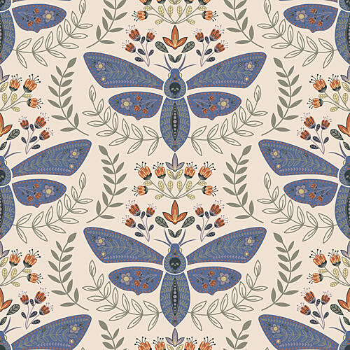 Death Head Moths Art Print