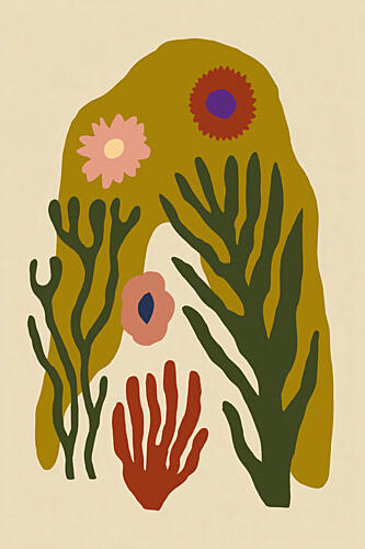 Coralgarden Art Print