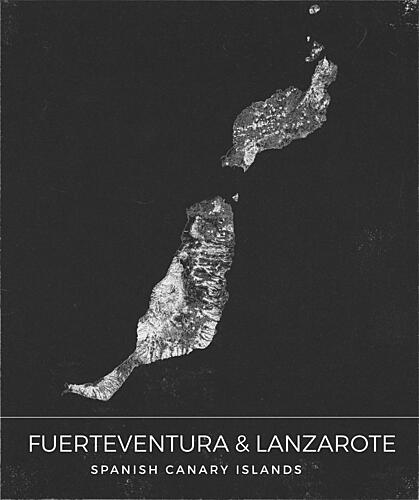 Fuerteventura and Lanzarote Art Print