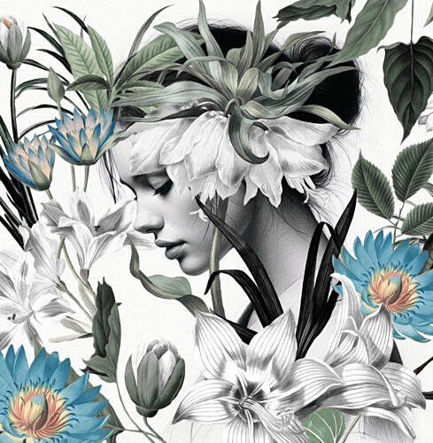 In Gardens Art Print